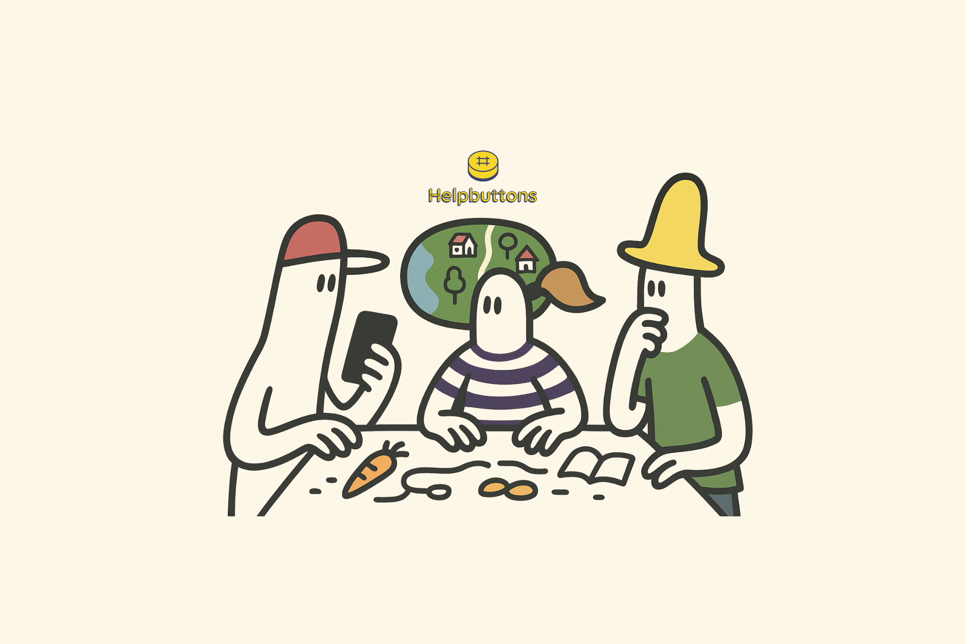 10 tipos de redes colaborativas que puedes crear en Helpbuttons