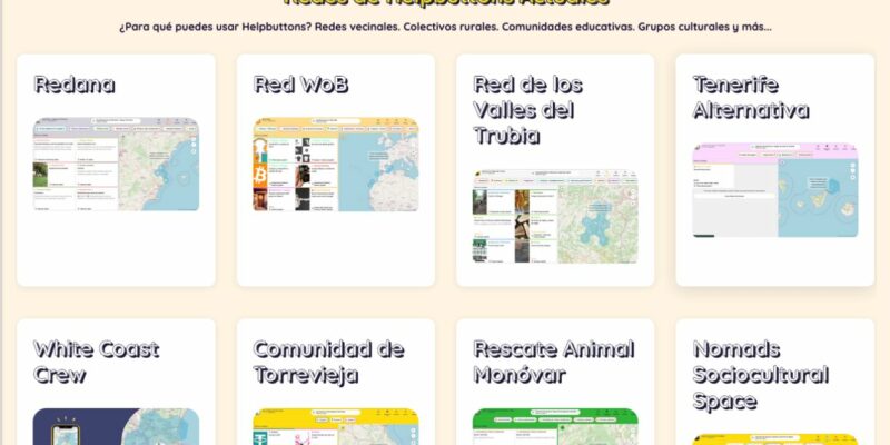 ejemplos de redes colaborativas en helpbuttons