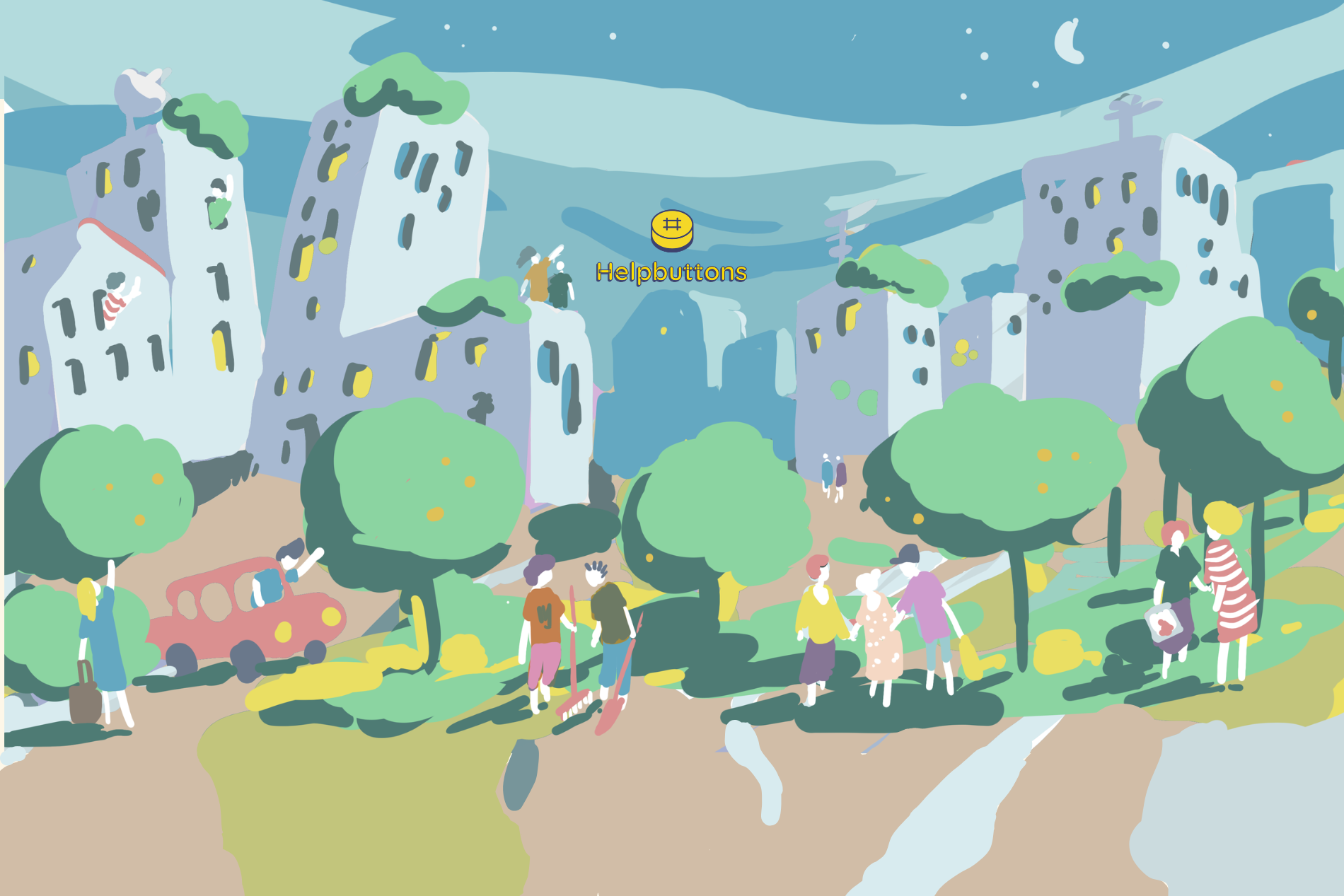 ¿Qué es una red colaborativa y cómo puedes crear una fácilmente en Helpbuttons?